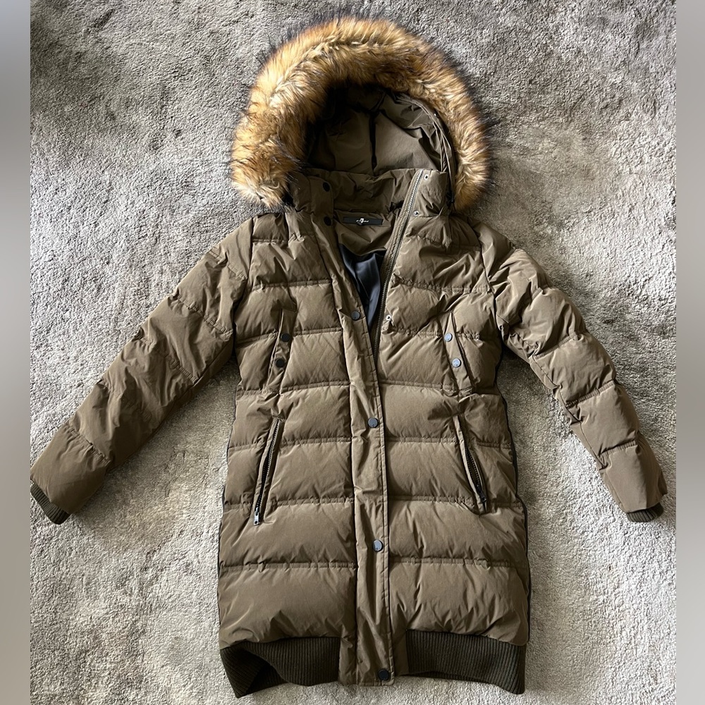 7 For All Mankind Puffer Coat